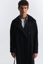 Contrast Collar Double-Breasted Trench Coat - 3