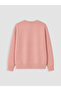 Özmarka New Season Pink Soft Touch Girls' Sweatshirt - 3