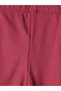 Vizyon New Season Pink Embroidered Ribbed Girls' Tracksuit Set - 7