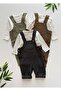 Striped Thick Bodysuit and Salopet Premium Baby Boy 2-Piece Set - 3
