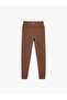 Sports Leggings High Waist Slim Fit with Stitching Detail - 4