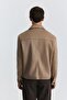 Relaxed Faux Suede Coat - 5
