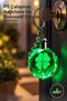 2 Pieces of Clover Design Color-Changing Light-Up Crystal Keychain – Battery Operated Keychain and Decorative Charm
