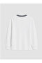 White Polo Neck Boy's T-Shirt - 6
