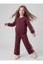 Lcw Kids Burgundy Girls' Sweatpants