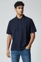 Interview Polo Collar 100% Cotton Green T-Shirt - 2