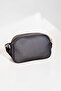 Women's Black Medium Size Stylish Cross Shoulder Bag with Front Zipper Pocket and 4 Compartments - 8