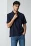 Interview Polo Collar 100% Cotton Green T-Shirt - 5