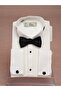 Slim Fit Pleated Groom's Shirt