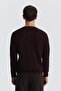 Button collar textured sweater - 5