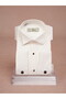 Slim Fit Groom's Suit Stone Collar Shirt - 6