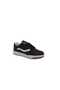 1013 Unisex Black and White Lace-Up Stylish Sports Shoes - 2