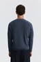 Button Collar Textured Sweater - 5