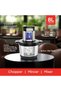 1300W Heavy-Duty Food Chopper, Mincer, & Mixer with 8.0L Large Capacity Stainless Steel Bowl & 8 Precision Blades, SF5586FC - 3