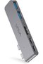 5-in-2 USB C Hub Versatile Port up to 5K@60Hz, Ultra-Slim Dual-Monitor Adapter, 100W fast Charging, 40Gb/s Data Transfer, USB-C Port, HDMI Port, 2 USB-A Ports, Compatible MacBook Air and Pro