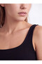 Ozmarka New Season Black Square Collar Women's Undershirt - 3