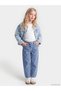 Özmarka New Season Indigo Balloon Fit Girls' Jean Trousers - 2