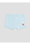 Peak New Season Blue Printed Boys' Boxer 3-Pack - 3