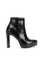 Vice Women's Patent Leather Look Platform Heeled Boots - 3