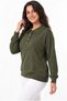 Women's Polo Neck Mercerized Knitwear Blouse - 3