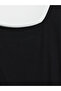 Ozmarka New Season Black Square Collar Women's Undershirt - 7