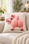 Digital Printing Cute Lamb Humorous Decorative Set of 2 Throw Pillow Covers (Gift for Home Garden) - 6