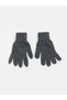 Vizyon New Season Anthracite Knitwear Boys' Gloves