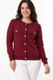 Women's Buttoned Mercerized Knitwear Cardigan