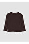 Ozmarka New Season Brown Printed Women's Pajama Set - 8