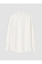 Ozmarka New Season White Slim Fit Textured Men's Shirt - 5