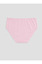 Özmarka New Season Ecru Patterned Girls' Panties 3-Piece Set - 5