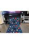 Space-Themed Kids' Room Wall Border – Astronaut, Rocket, and Planets Adhesive Wall Strip - 2