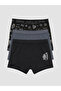 Özmarka New Season Black Boys' Boxer 3-Pack - 6