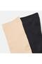 Carleton 2 Pack Carleton Light Weight Ri Unisex White Socks - 2