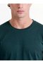 Vizyon New Season Green Crew Neck Long Sleeve Men's T-Shirt - 3