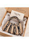 Shell Model Combed Cotton Thread Knitted Women's Bag - 3