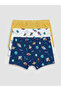 Peak New Season White Boys' Cotton Boxer 3-Pack - 7