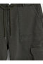 Özmarka New Season Khaki Loose Fit Men's Cargo Pants - 2