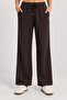 Hooded Knitted Top and Bottom Set Lzv0033 Aci Brown - 4