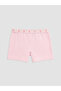 Vizyon New Season Pink Girls' Boxer Shorts 3-Piece Set - 2