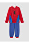 Vizyon New Season Red Printed Boys' Pajama Set