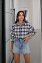 Ecru Plaid Lumberjack Plaid Shirt - 2