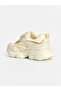 Two Mt Shop Quality Lcw Steps Ecru Girls' Sneakers - 3