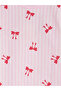 Özmarka New Season Pink Patterned Girls' Pajama Bottoms - 3