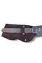 Montmartre Bitter Brown Anthracite Nubuck Belt |   Casual Women's Belt, Boho Chic - Standard Size - 2