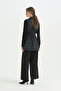 Artificial Fabric Basic Vest - Navy Blue - 4