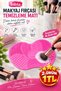 Small Silicone Makeup Brush Cleaning Mat with Suction Cup Washing Apparatus
