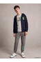 Özmarka New Season Gray Printed Boys' Jogger Sweatpants