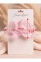 Vintage French Lace Pearl Detailed Ribbon Bow Women's Hair Clip - 4