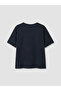 Ozmarka New Season Navy Blue Polka Dot Women's Pajama Set - 8
